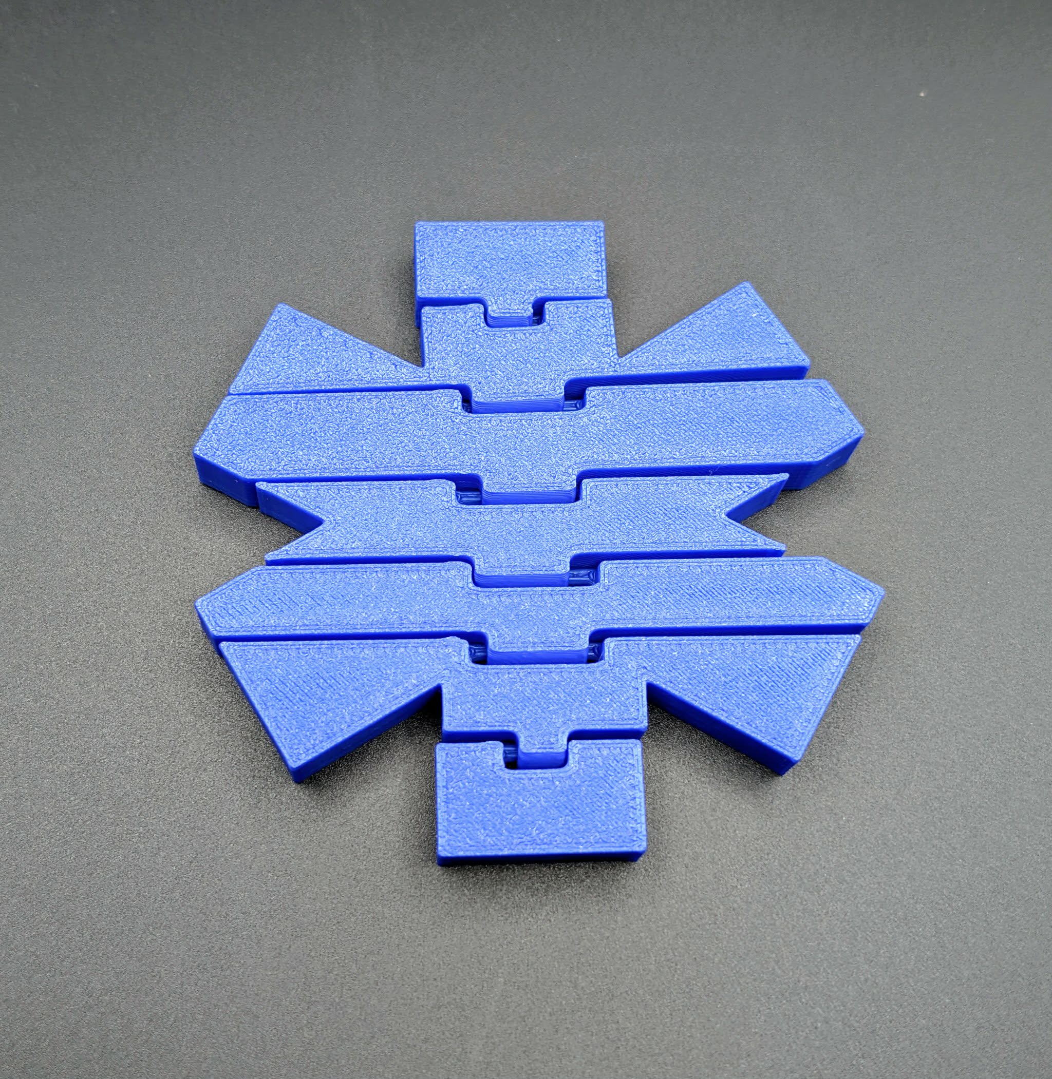 Articulated Star of Life – Flexi Medical Fidget Toy