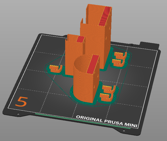 Pegboard Stuff (No Supports needed) 3D model thumbnail