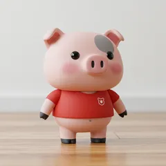 Pig Cute Animal Toys for Kids [YAMSASO DESIGN]