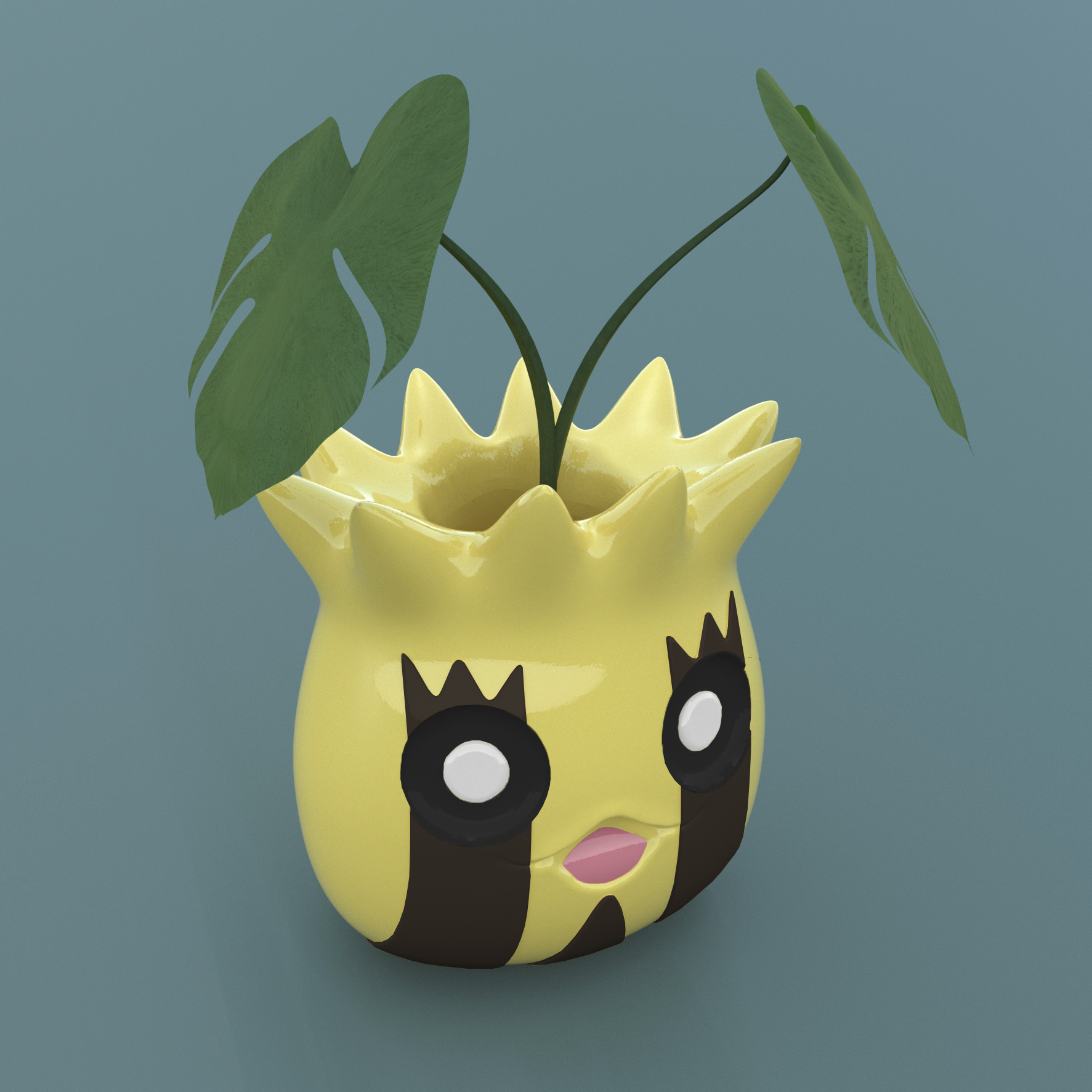 ℗191 Sunkern Planter 3d Print Pokemon