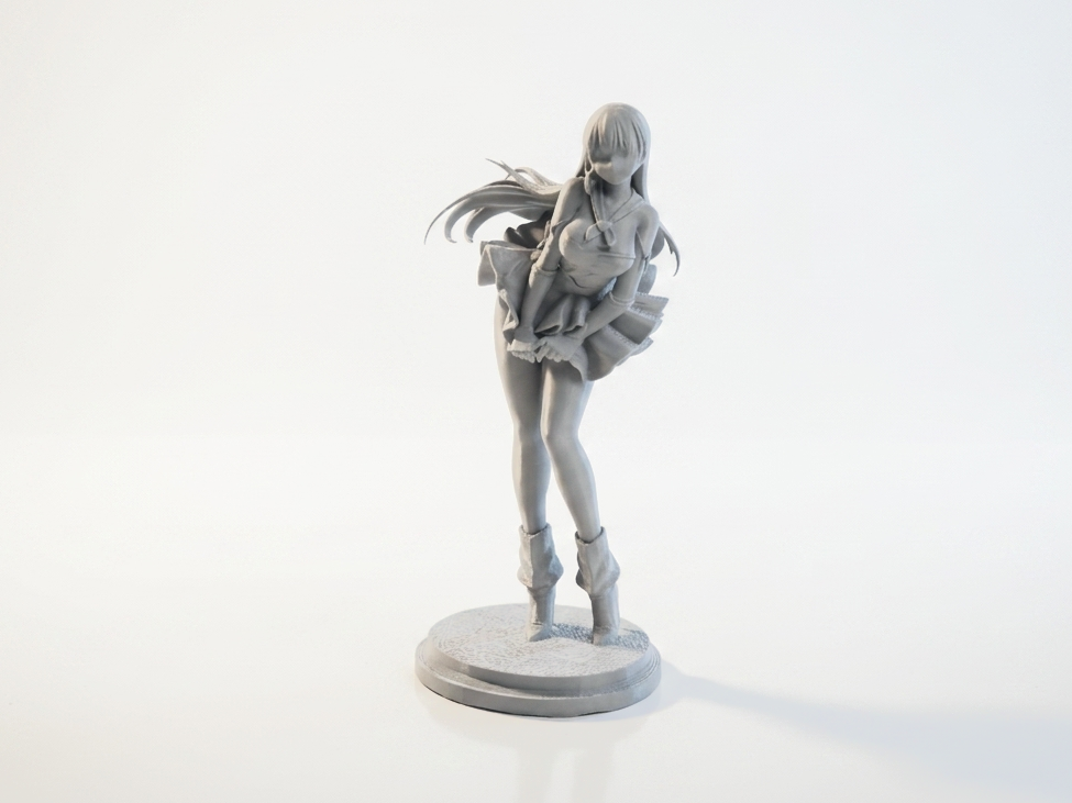 Anime Girl Figurine Manga Character 3D Printable