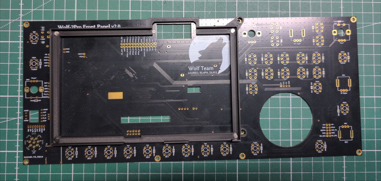 LCD Frame for Wolf-2Pro Hamradio Transceiver