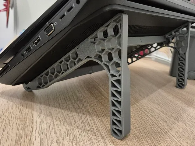 3D Printed Laptop Stand | Improved Airflow & Comfort