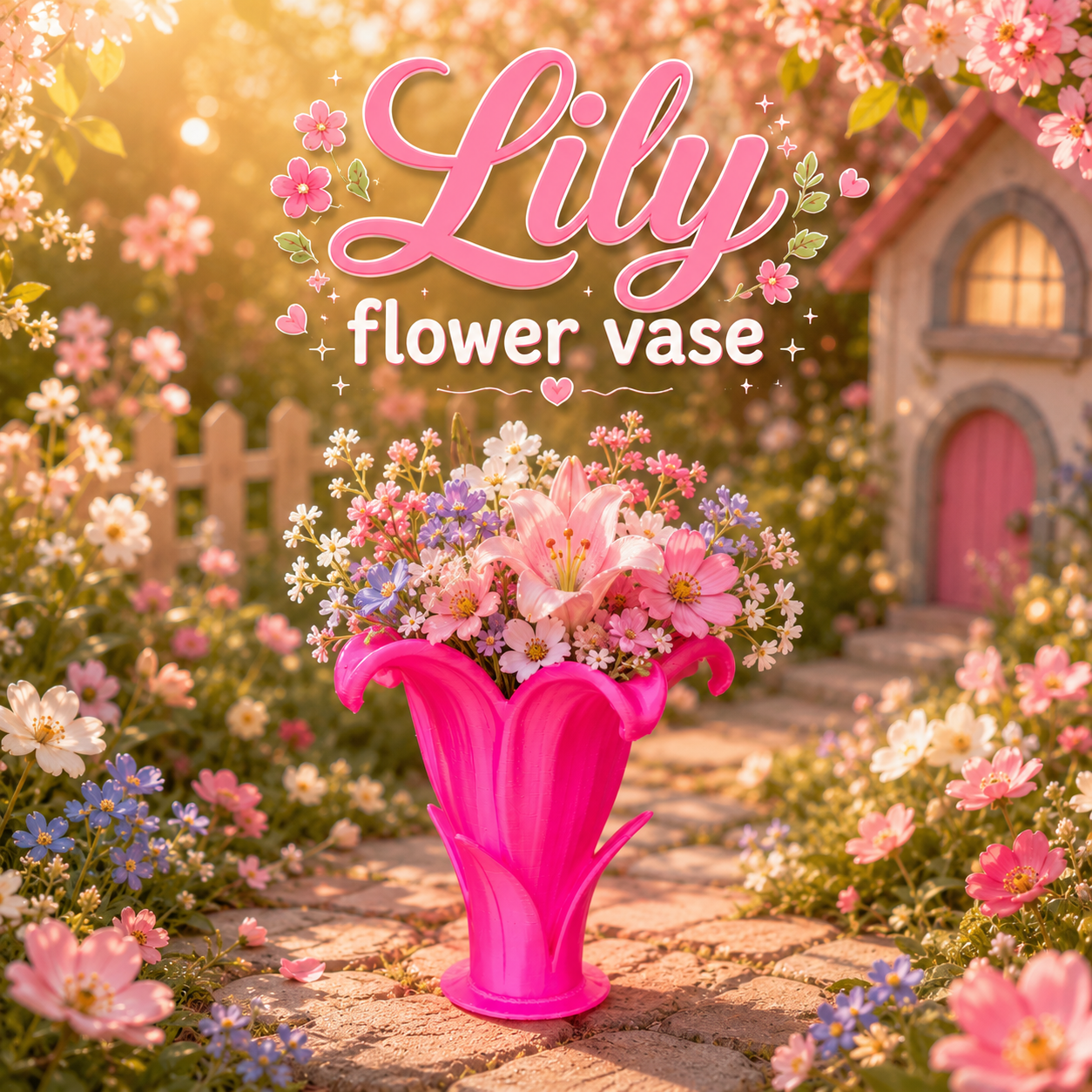 Lily Flower Vase
