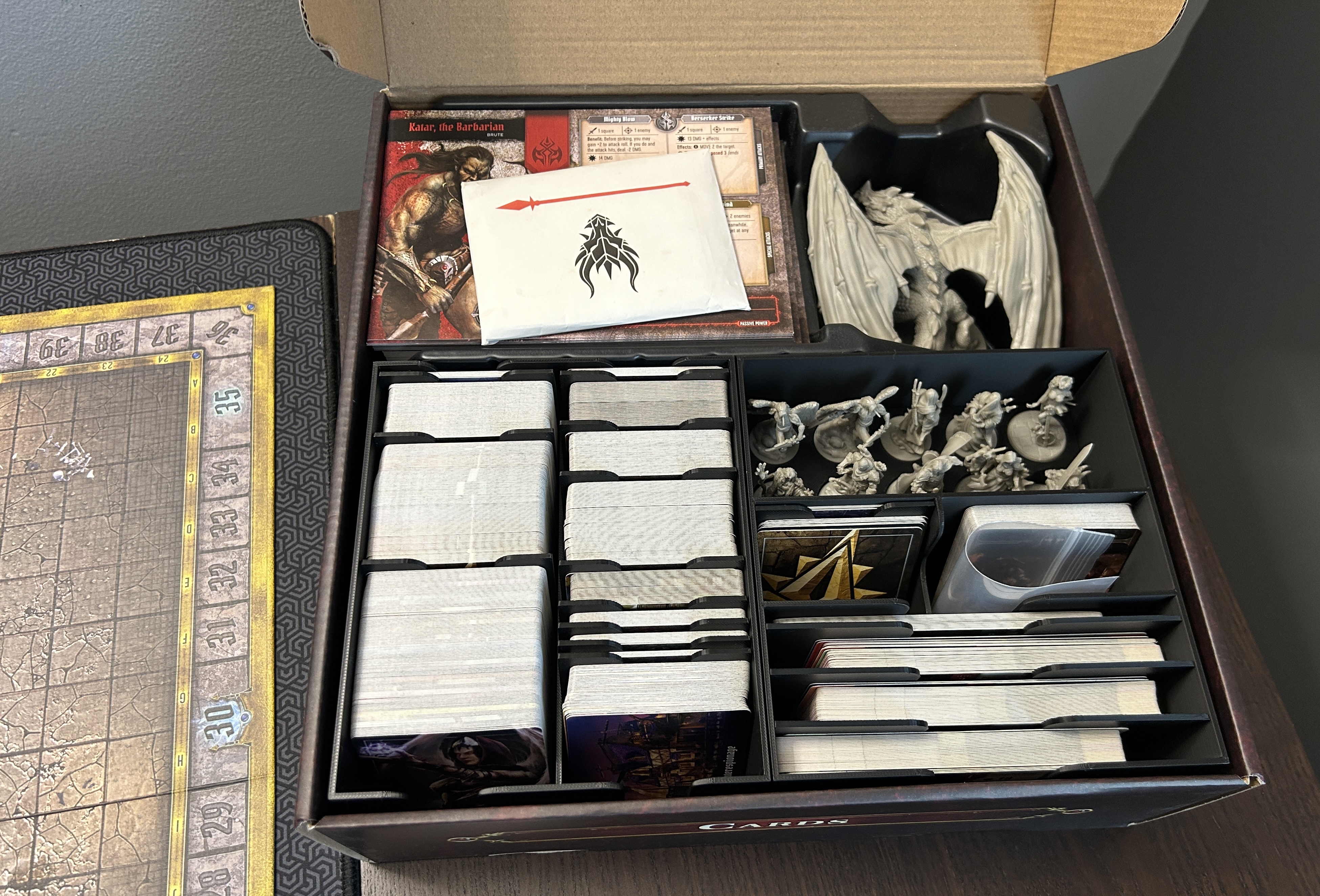 Ultimate Tanares Adventures Card Box insert