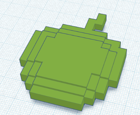Minecraft Apple (With pixelated texture) __________________________________Minecraft Minecraft Minecraft Minecraft Minecraft Minecraft Minecraft Minecraft Minecraft Minecraft