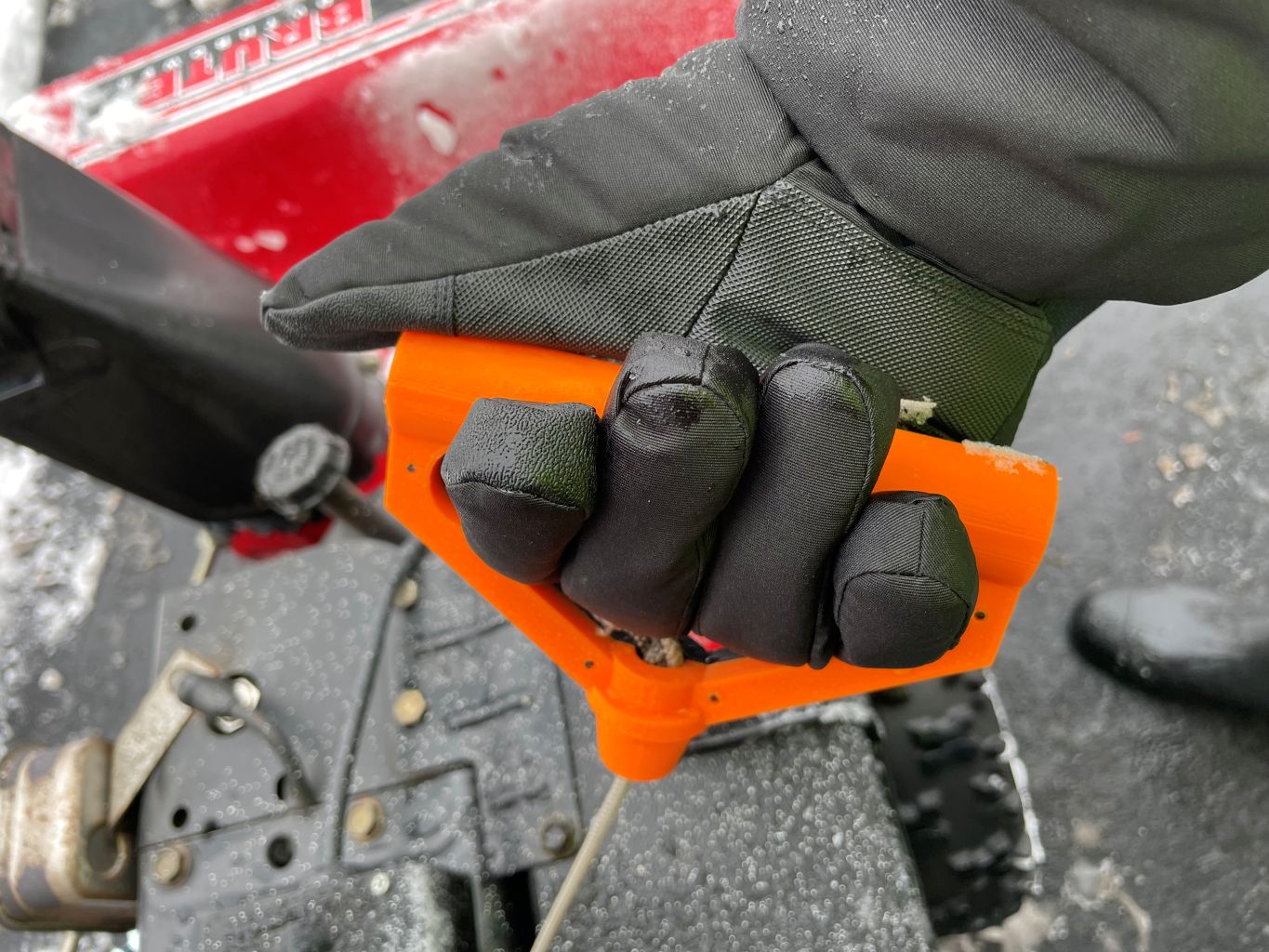 Miniatura 2 do modelo 3D Snowblower Pull Handle Replacement