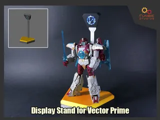 Display Stand for Transformers AotP Vector Prime