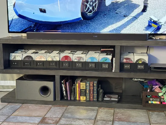 bins / labels / dividers for CD or case logic sleeves