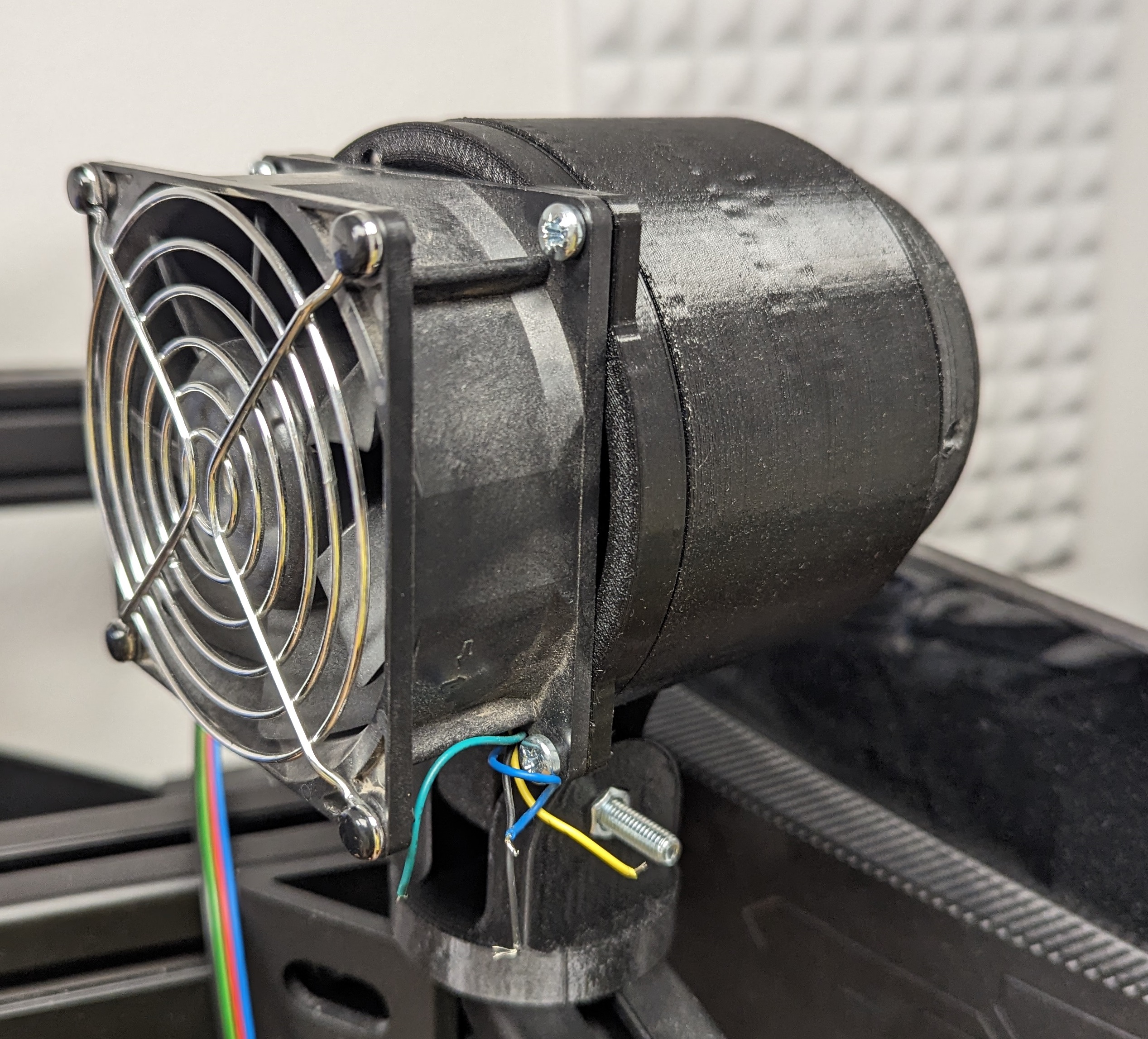 92mm Fan adapter for Wind Sim
