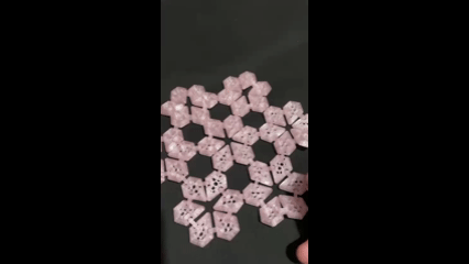 Floral/Geometrical Mini Cloth