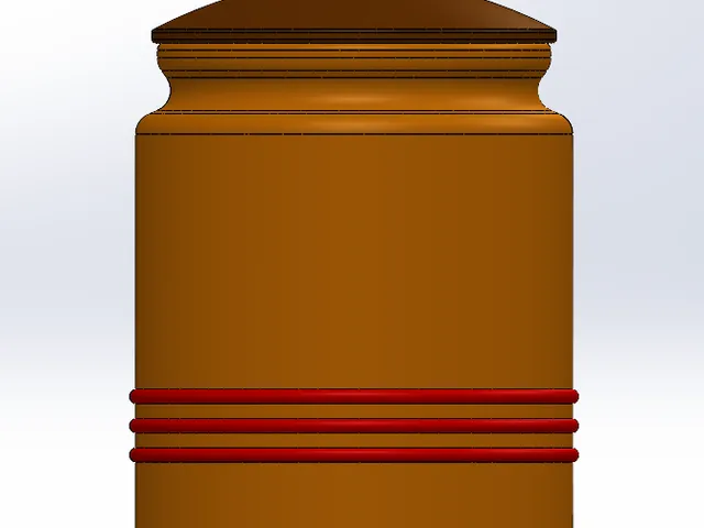 Cylinder Container/Cookie Jar/Candy Box