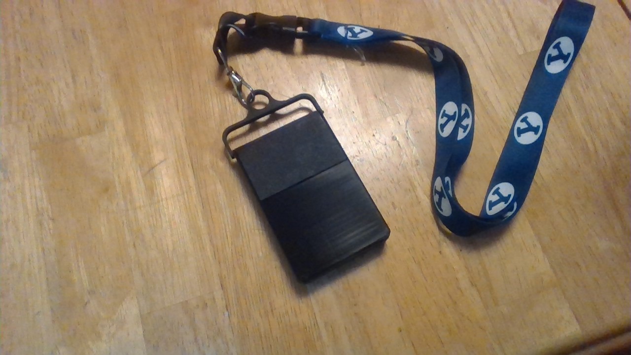 lanyard hook for Universal Wallet