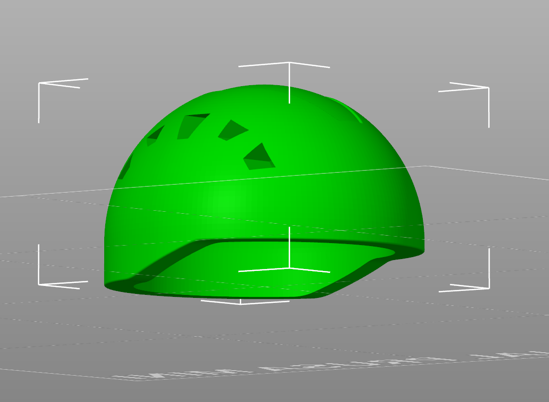 Low-Profile Mountaineering Helmet (Miniature / 30mm Scale Compatible)