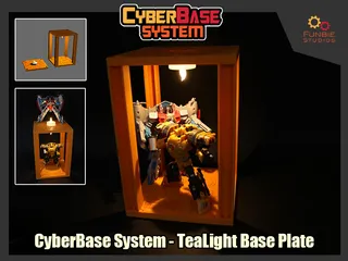CyberBase System - TeaLight Base Plate
