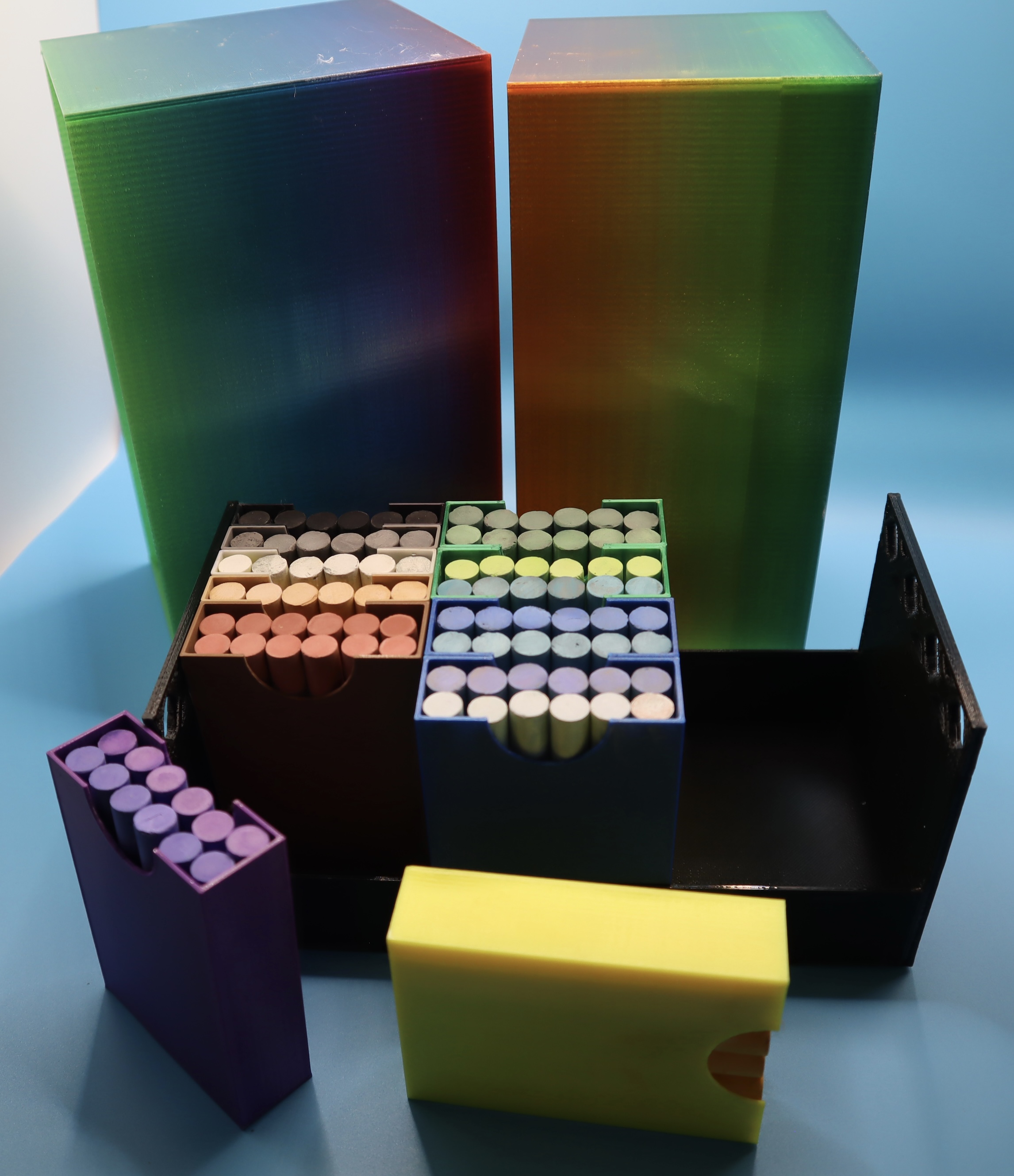 Modular Chalk Organizer Box