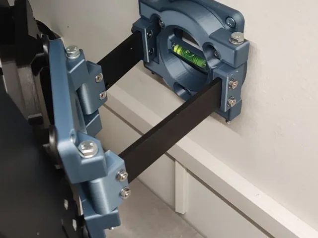 Low profile VESA wall mount