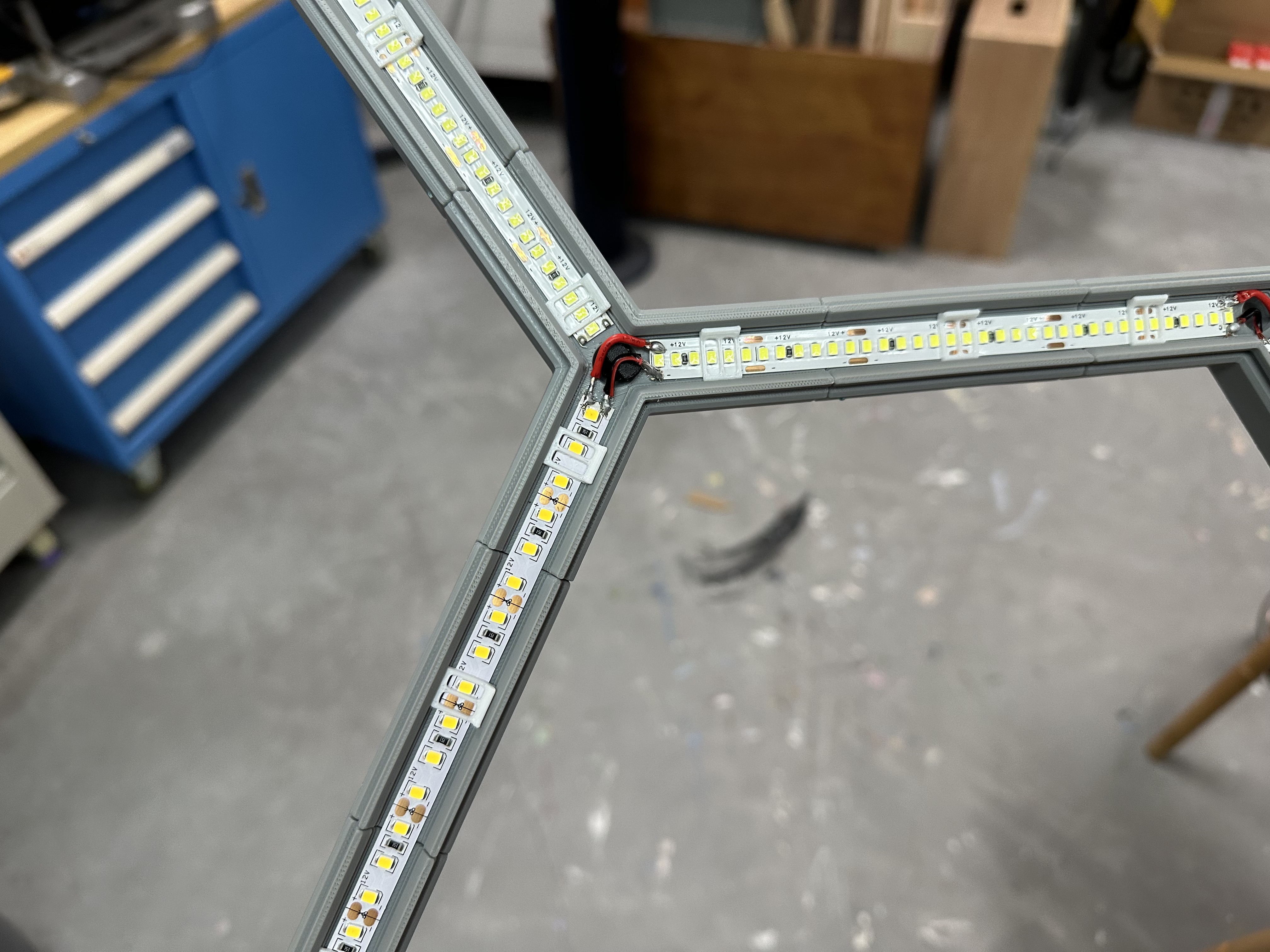 Miniatura 6 do modelo 3D Modular LED Light System
