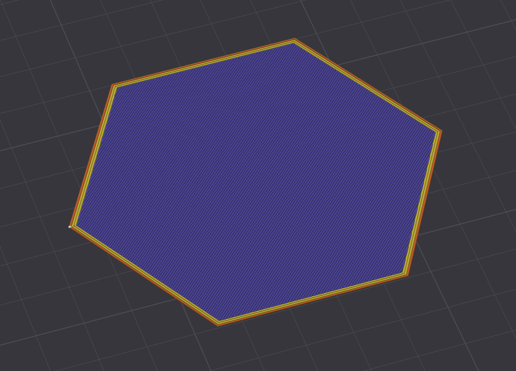First Layer Calibration Hex: 0.2mm and 0.25mm