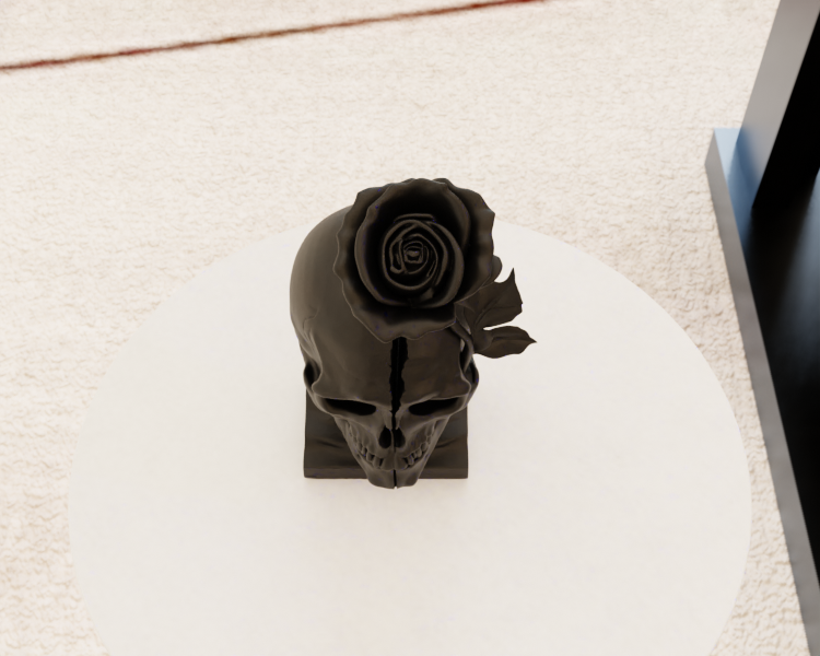 Cracked Rose Skull — miniatura 8