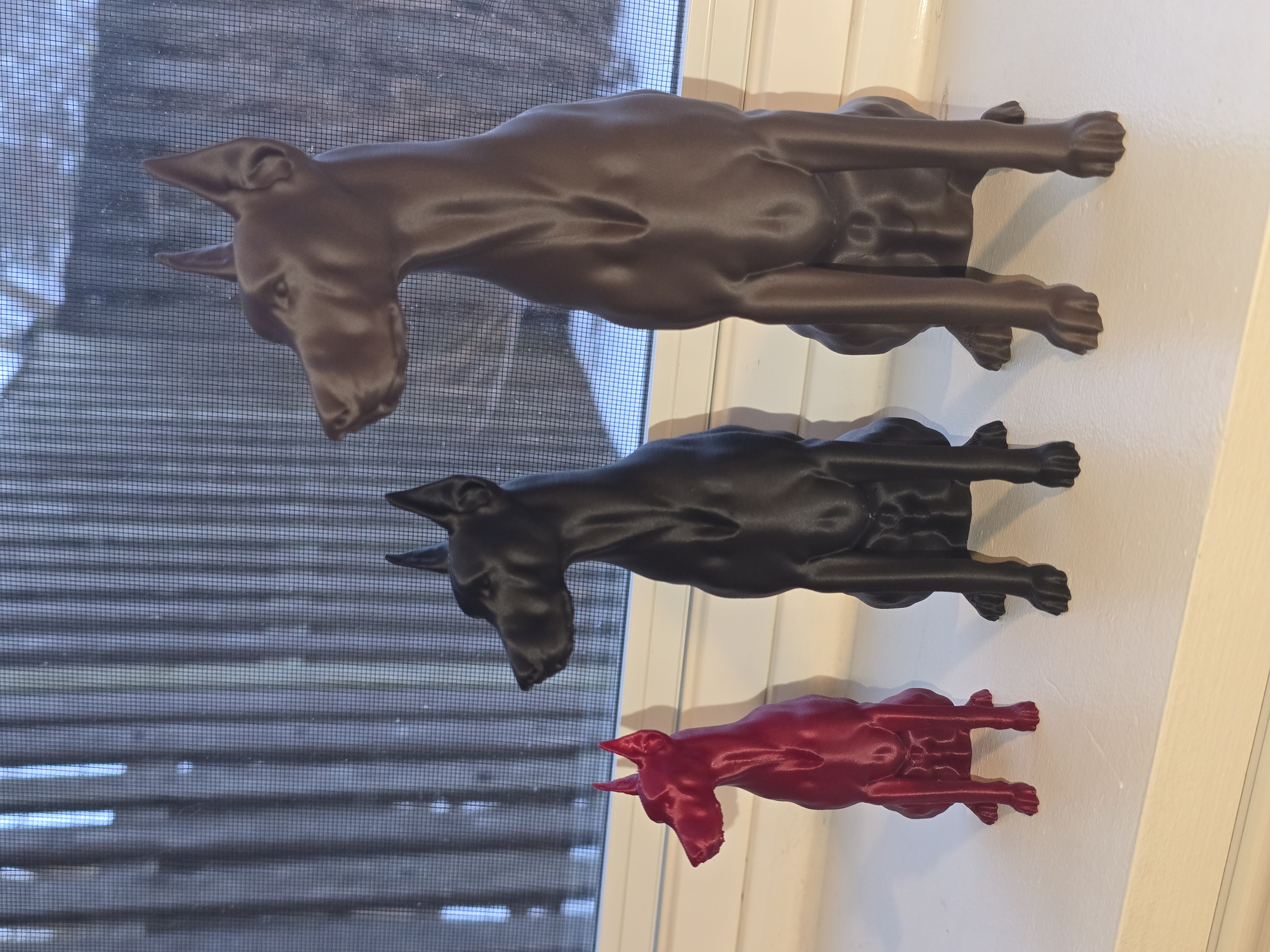 Miniatura 3 do modelo 3D Doberman Pinscher