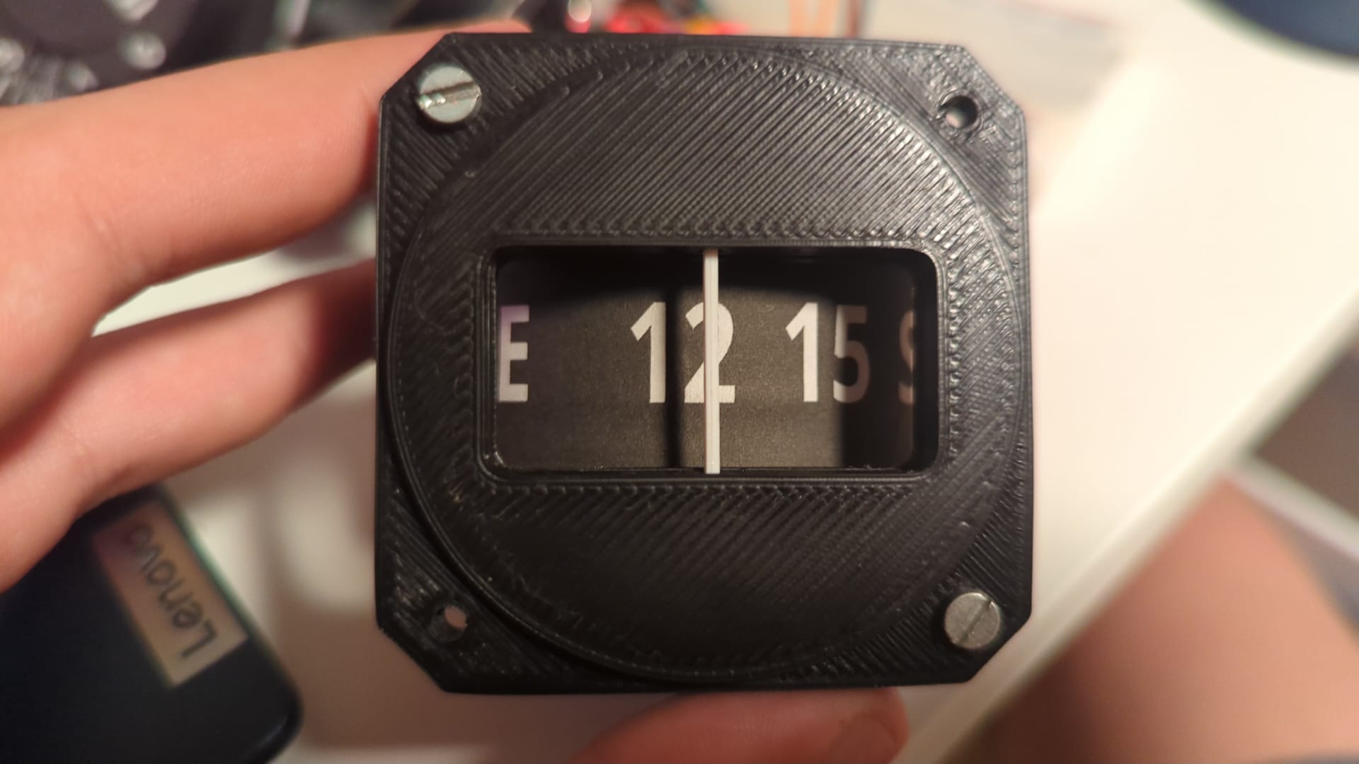 Compass for flight simulation