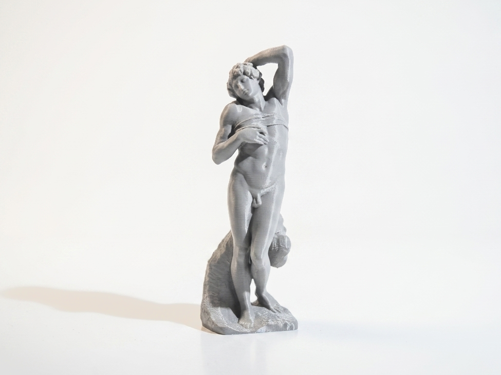 Iron Dying Slave Classical Statue 3D Printable