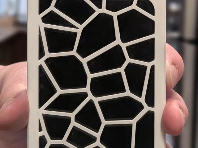 Pixel 9A Voronoi Pattern Case