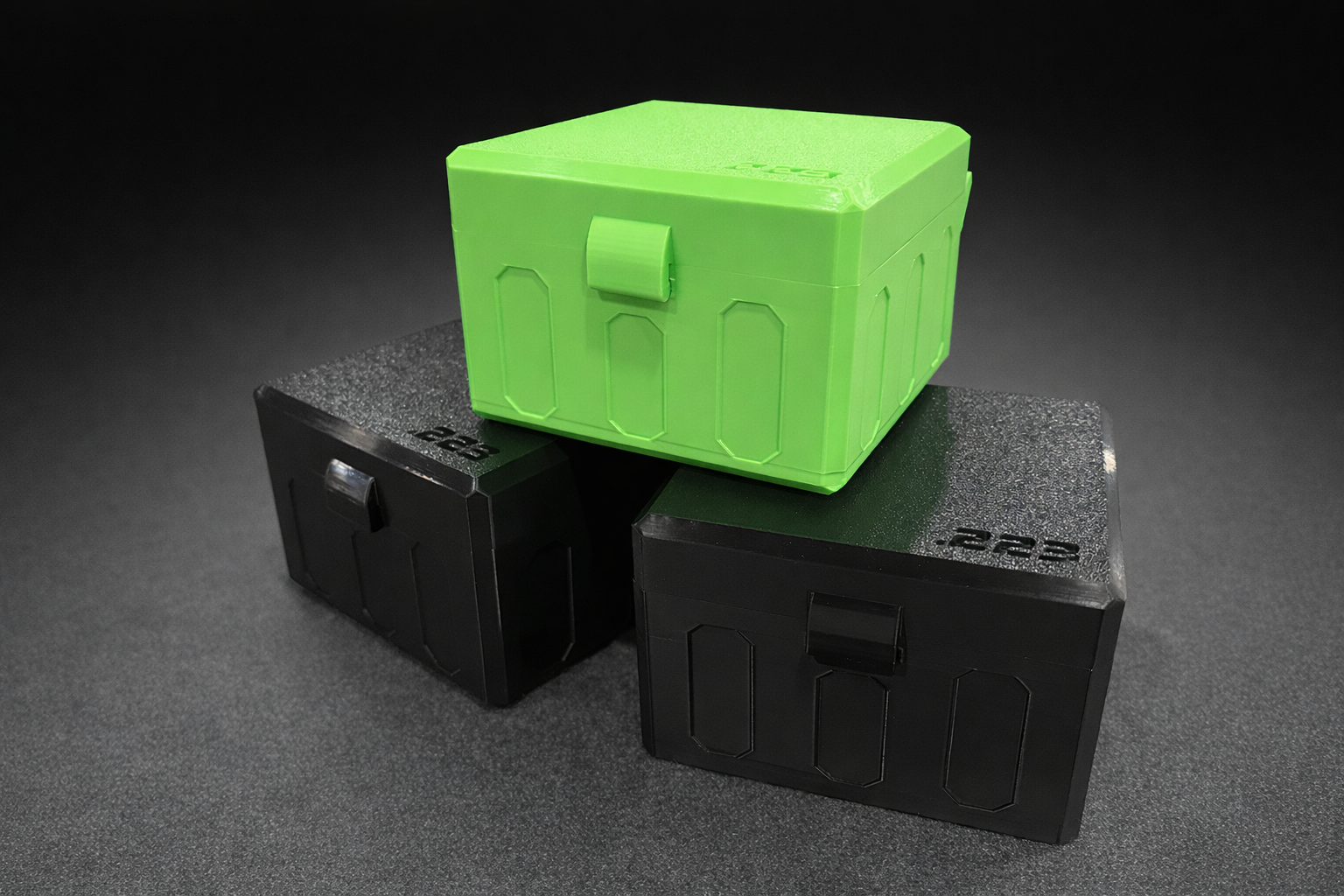 100 Round .223 Ammo Box