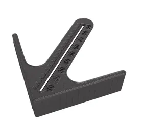 Marking the center using a ruler