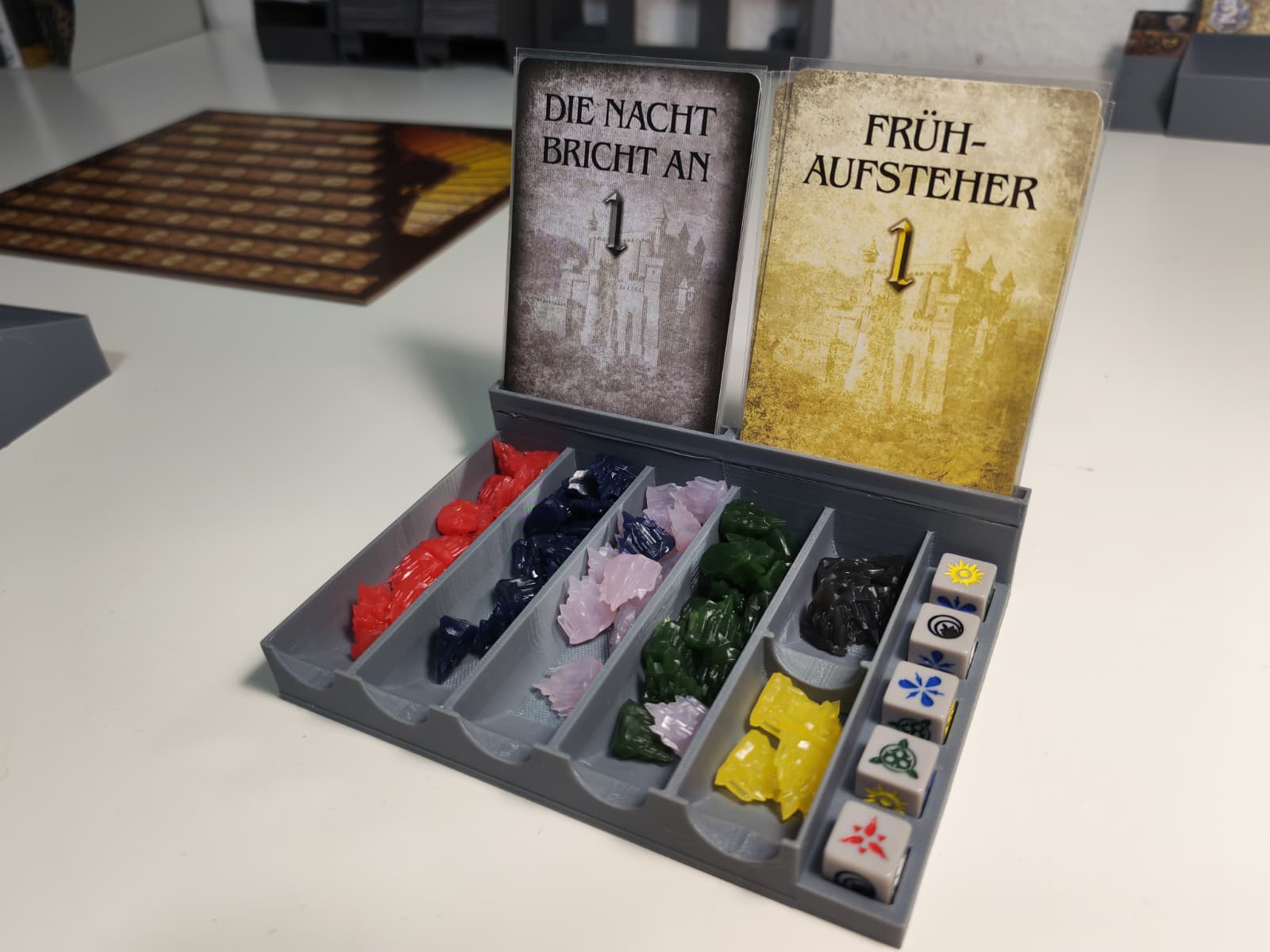 Mage Knight Mana Management Station – Dice, Crystals & Card Holder