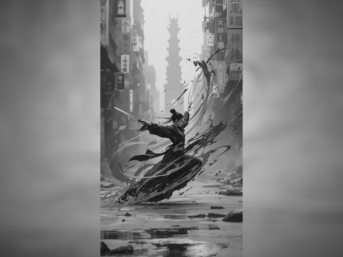 Whirlwind Warrior HueForge