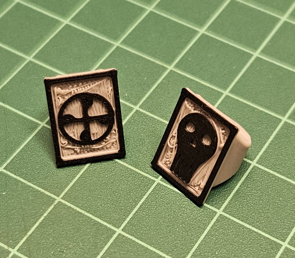 The Phantom signet rings beads