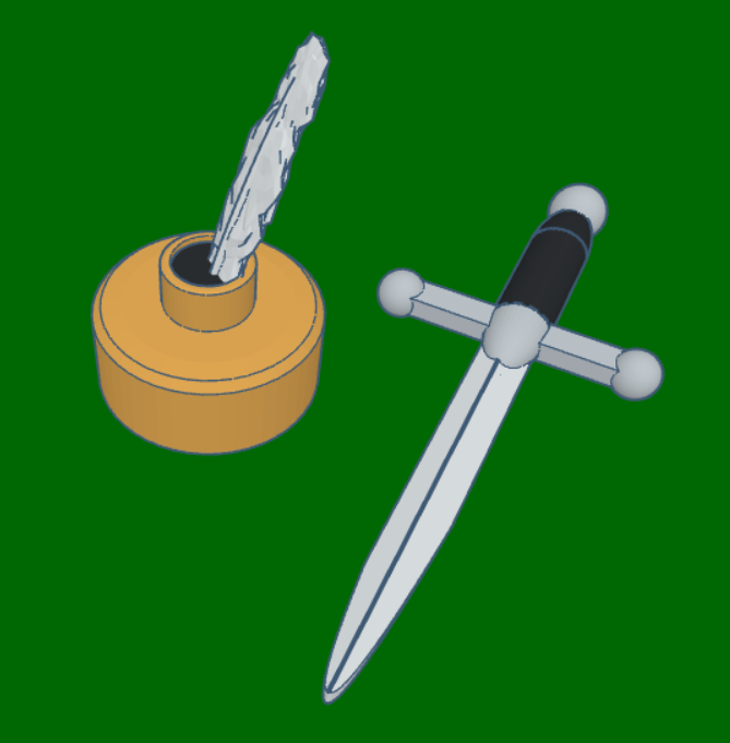 Inkwell and Dagger