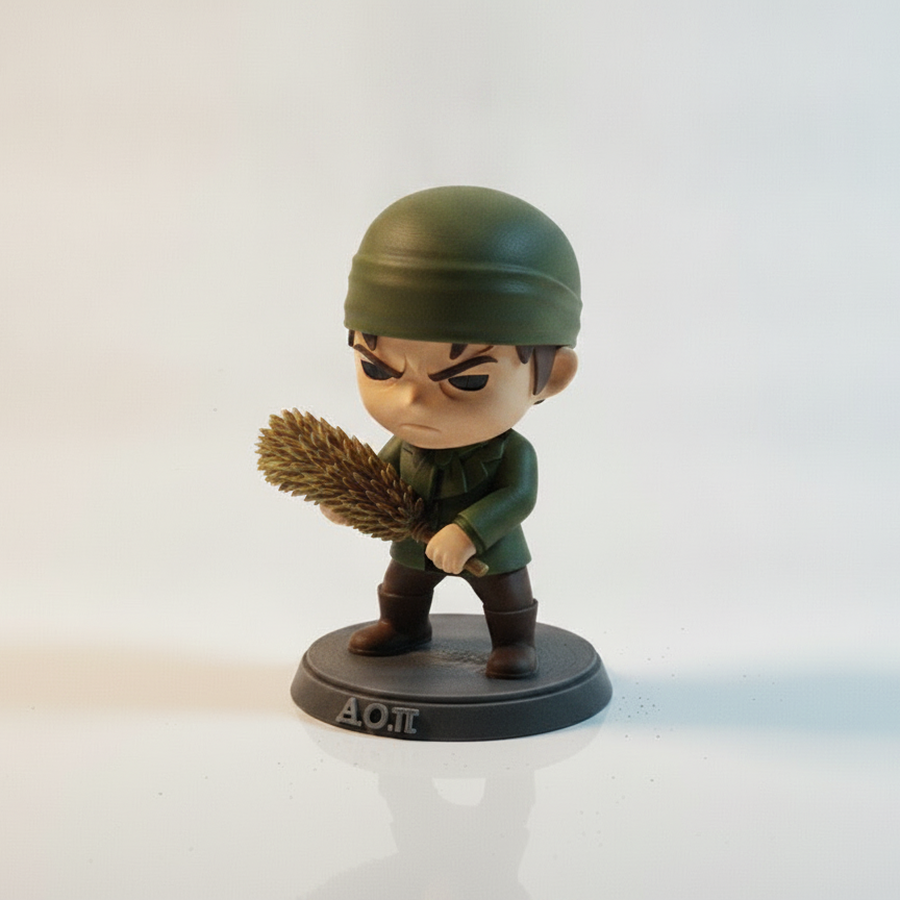 Levi Ackerman Clean Figurine 3D Printable