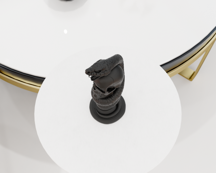 Miniatura 5 do modelo 3D Snake Skull