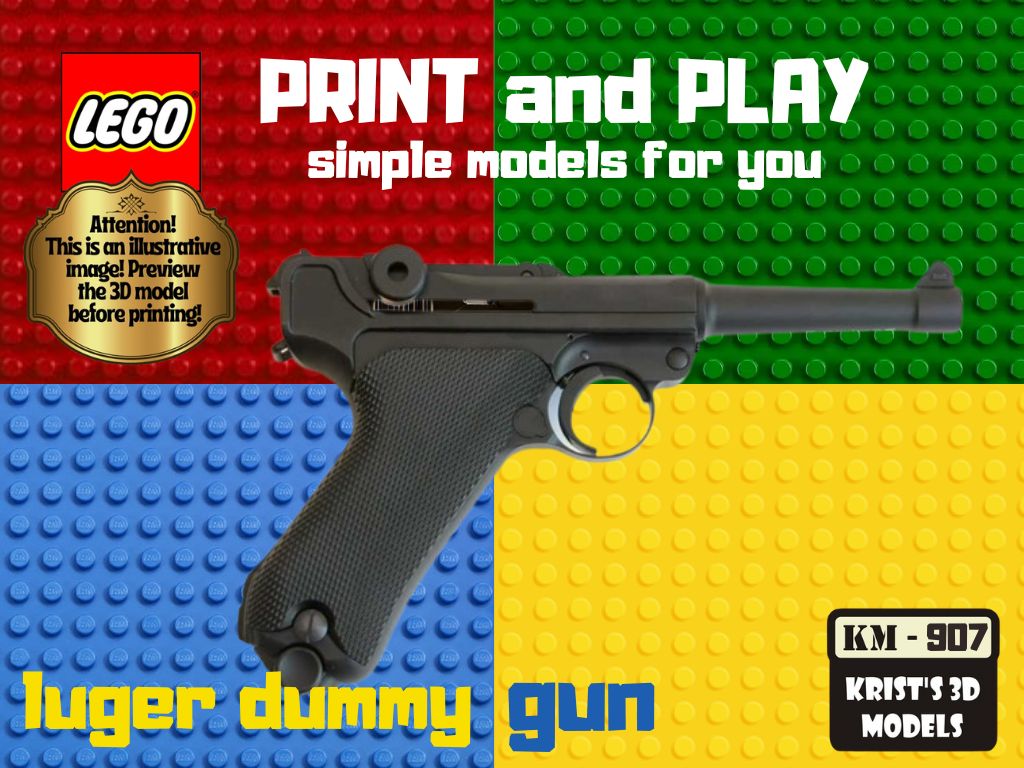 luger p08 dummy gun