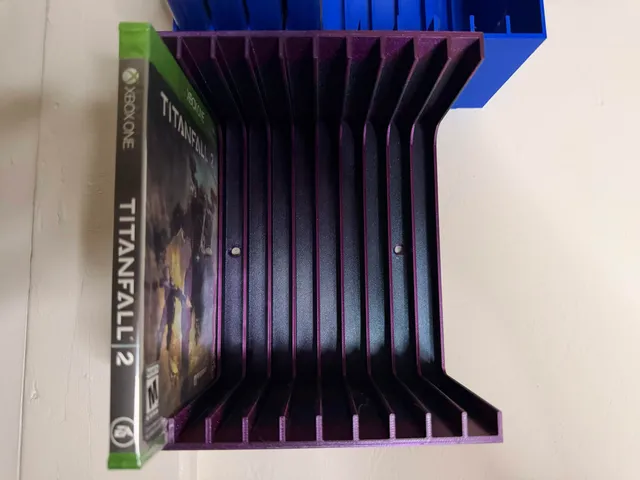 Game Case Organizer – 10 Game Holder