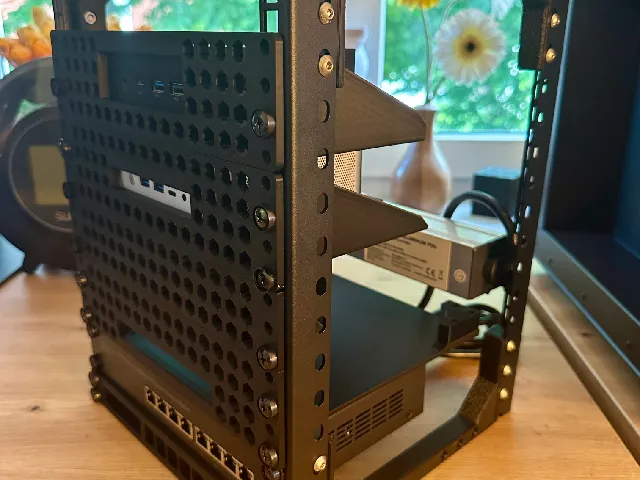 10" Rack Brackets / Under Desk Rack