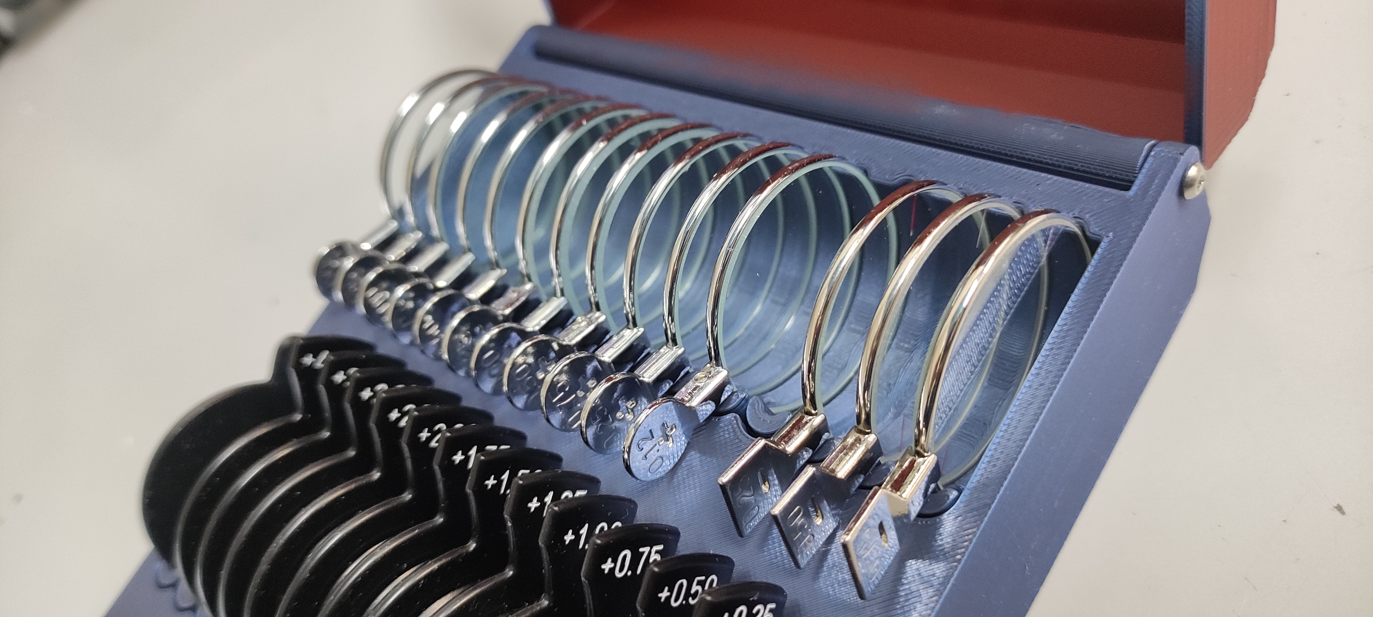Optometry Lens Box and Trial Frame Box