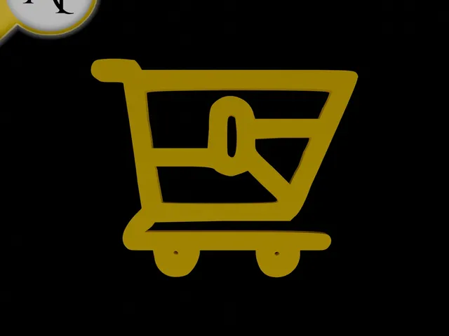 Simple Shopping Cart Symbol - 2D Art