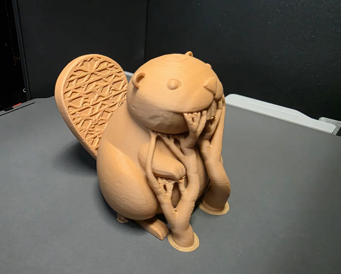 Cute Beaver by Triple G Workshop | Download free STL model