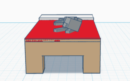 Miniatura 3 do modelo 3D Minecraft cat (on bed)