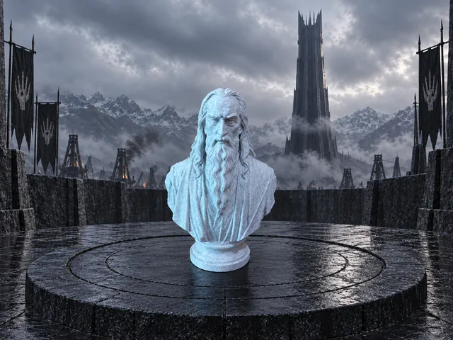 Saruman — Bust Inspired by J.R.R. Tolkien’s Writings