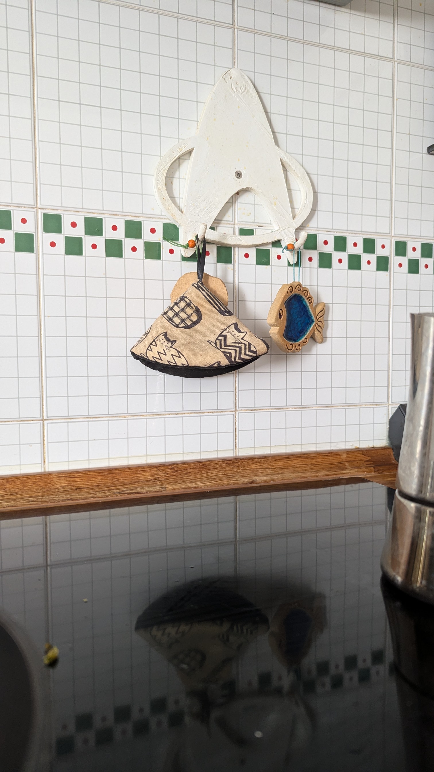 Star Trek Starfleet Delta Kitchen Potholder Hook