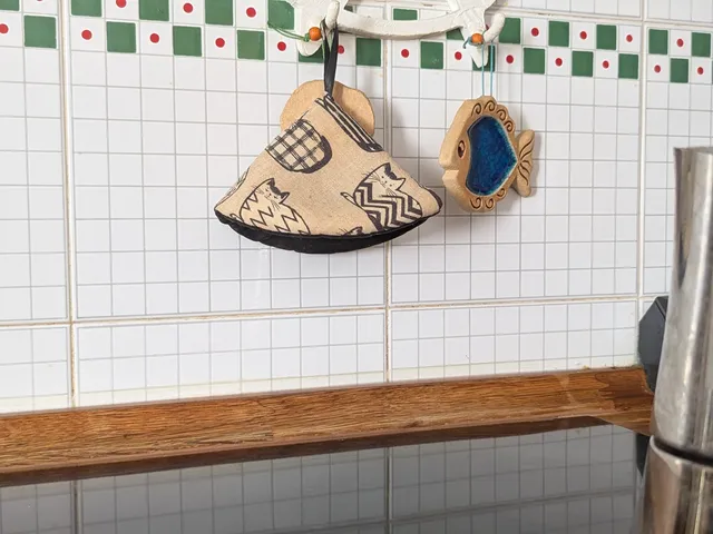 Star Trek Starfleet Delta Kitchen Potholder Hook