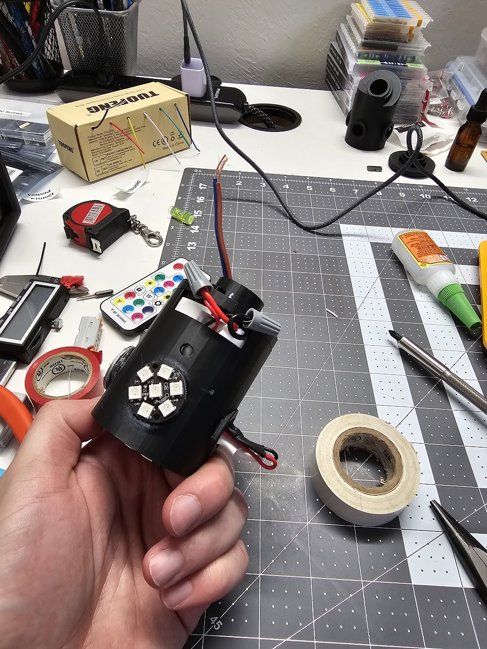 LED Housing for the Warbreaker Breath Box
