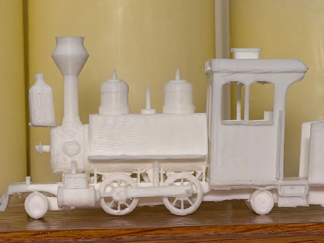 Disney's Fort Wilderness Railroad Engine and Car (FWRR)