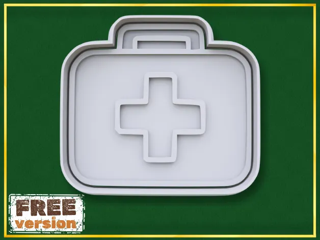 Gamer Medkit Cookie Cutter