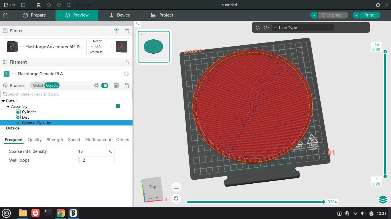 plate 3D model